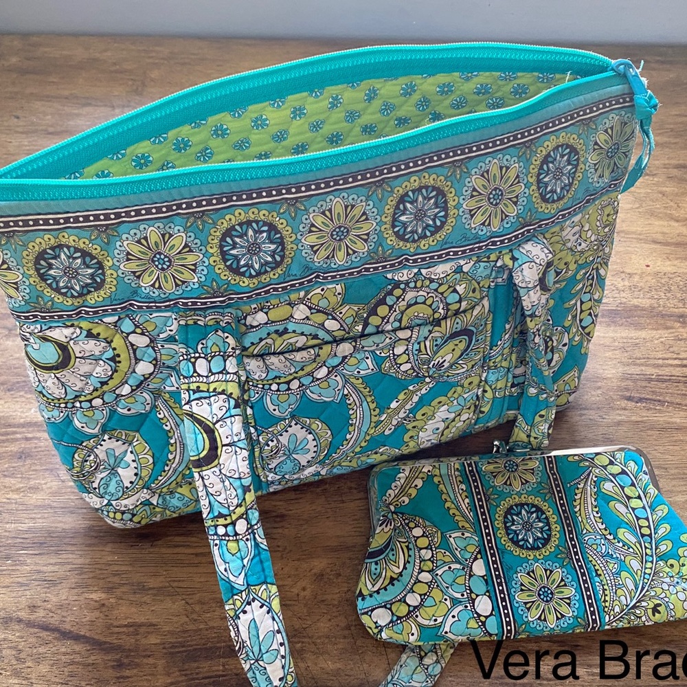 Vera Bradley Tote and Wallet